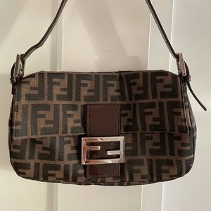 Fendi Zucca Baguette bag